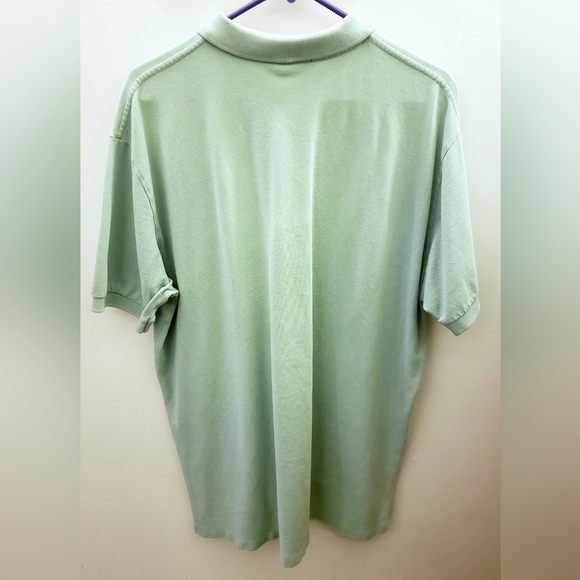 Polo by Ralph Lauren Vintage 2-button Lime green polo shirt - Picture 2 of 5